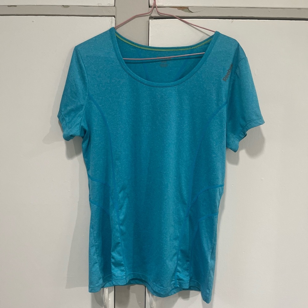 Reebok Women's Teal Short Sleeve Tee